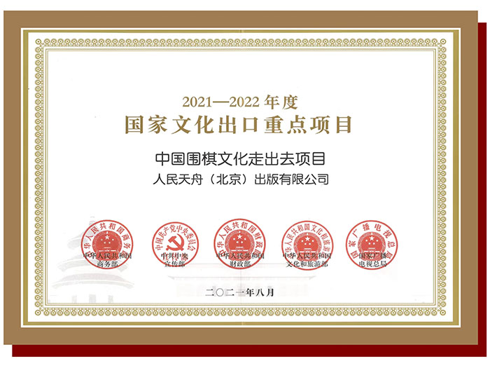 2021-2022年度国家国际出口重点项目