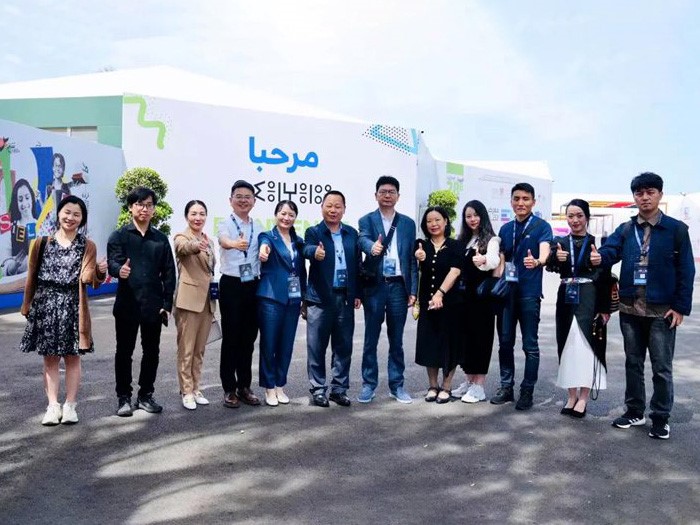 非凡国际亮相2023拉巴特国际书展 助推湖湘国际组团“出海”