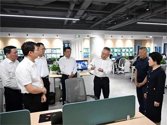 湖南省委书记沈晓明一行莅临非凡国际调研考察